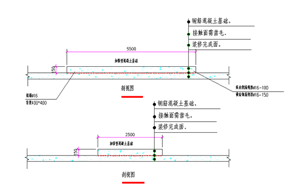 机房地基剖视图-柴油发电机.png